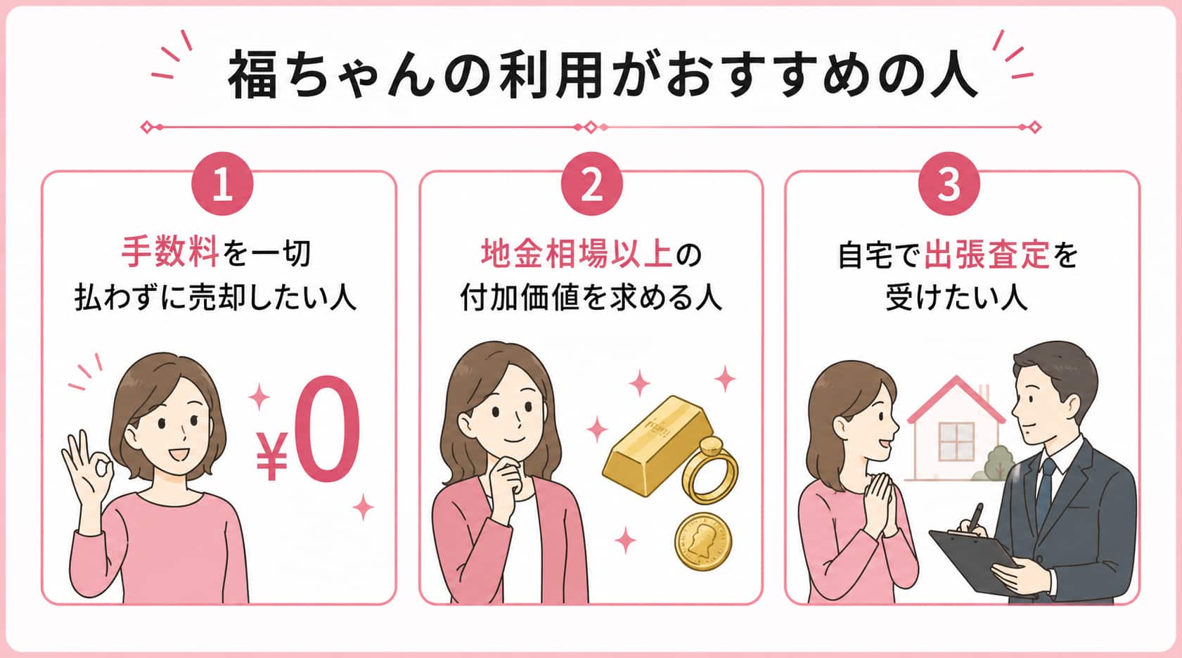 池袋の金買取に関する福ちゃんのおすすめの人